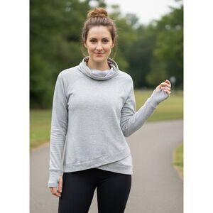 Jockey Cowl Neck Pullover